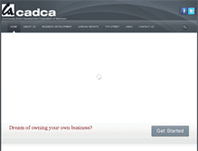 Tablet Screenshot of cadca.caclv.org